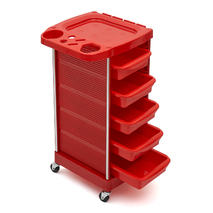 парикмахерская  Тележка DY 629 red