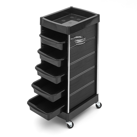 Парикмахерская  Тележка DY 527 black
