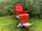 Парикмахерское кресло для барбершопа Томми RED